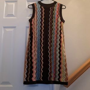 Missoni Target 20th Anniversary Collection Shift Dress Chevron pattern- SM